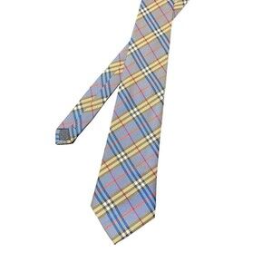 Men's Kai Long 100% Silk Multicolor Stripes Design Tie 4" X 58"‎